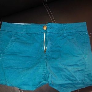 Blue shorts